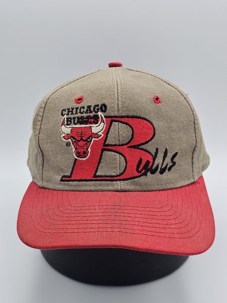 Vintage Chicago Bulls NBA Sports The Game Limited Numbered Hat Cap Vtg Snapback