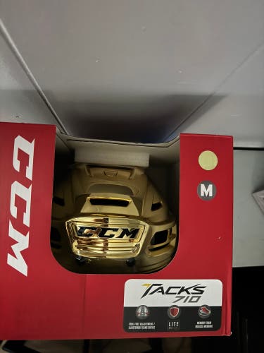 Medium CCM Tacks 710 Helmet Pro Stock (New)