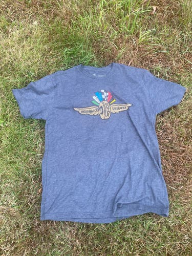 Gray XL Indianapolis motor speedway Men's Shirt (Used)
