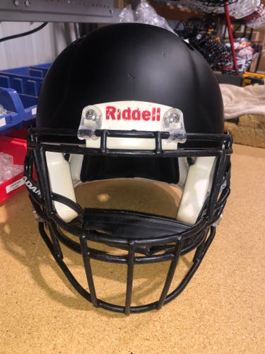 USED RIDDELL SPEED ADULT HELMET - LARGE - FLAT BLACK