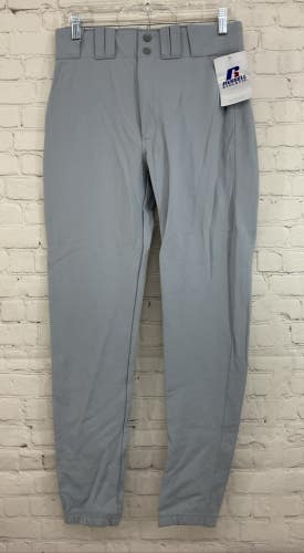 Russell Athletic 33147M0 Adult's 100% Nylon Baseball Pants Light Grey Size 30