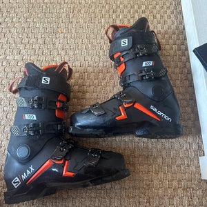 Mondo 27 & 27.5 Salomon S/Max 100 Ski Boots (Used)