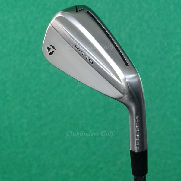 TaylorMade 2025 P-770 Forged Single 7 Iron TT DG MID 115 S300 Steel Stiff