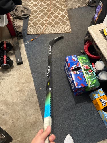 Senior Warrior Alpha DX Pro Left Hand Hockey Stick P92 (Used)