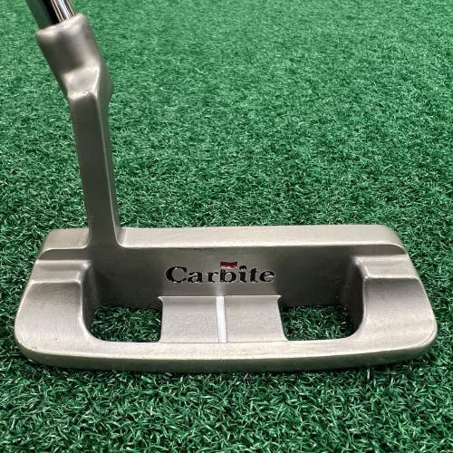 Carbite Dovetail 1 Golf Club Putter 34.5" Men's Right Hand Steel VERY CLEAN!