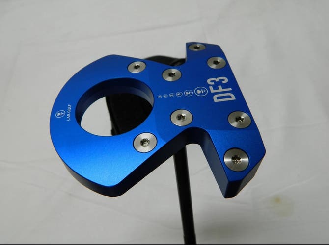 Blue Men's L.A.B. Golf DF3 Mallet Right Handed Putter 35" (New)
