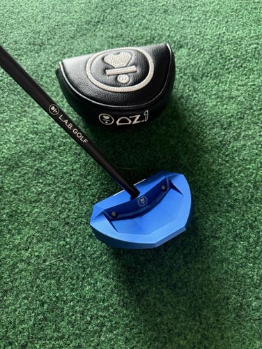 Blue Men's L.A.B. Golf OZ.1 Mallet Right Handed Putter 35" (New)
