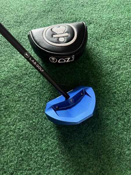 Blue Men's L.A.B. Golf OZ.1 Mallet Right Handed Putter 35" (New)
