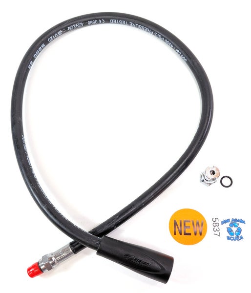 NEW Aeris Atmos ai 1 & 2 Scuba Dive Computer Quick Disconnect Hose + Adapter