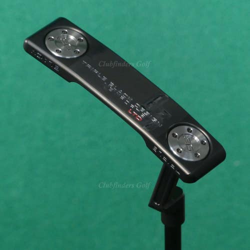 Scotty Cameron B3 Triple Black Design LTD Newport 2 Plumbers-Neck 35" Putter &HC