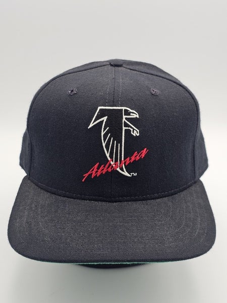 Vintage Atlanta Falcons NFL New Era Pro Model Plain Logo Sports Hat Cap Snapback