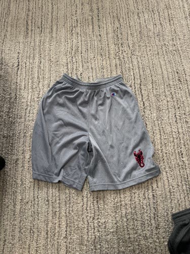 Gray Large Chaos Adult Unisex Champion Shorts (Used)