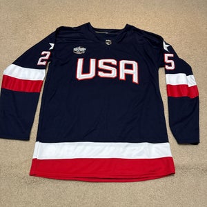 Charlie McAvoy Four Nations Faceoff USA Jersey