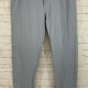 Russell Athletic 33147M0 Adult's 100% Nylon Baseball Pants Light Grey Size 34