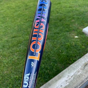 2025 Louisville Slugger Select PWR Hybrid USABat Certified Bat (-8) 23 oz 31" (Used)