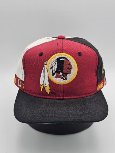 Vintage Rare Washington Redskins Pro Player NFL Sports Plain Logo Hat Snapback