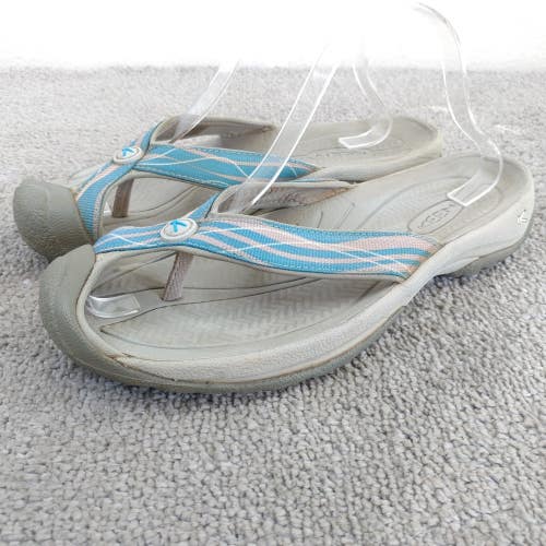 Keen Waimea H2 Womens Size 9 Slip On Closed Toe Thong Flip Flop Sandal Blue