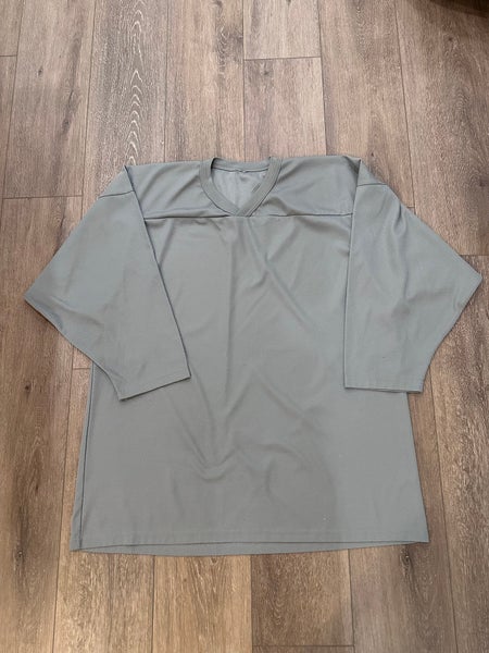 Gray Hockey Practice Jersey Size Large