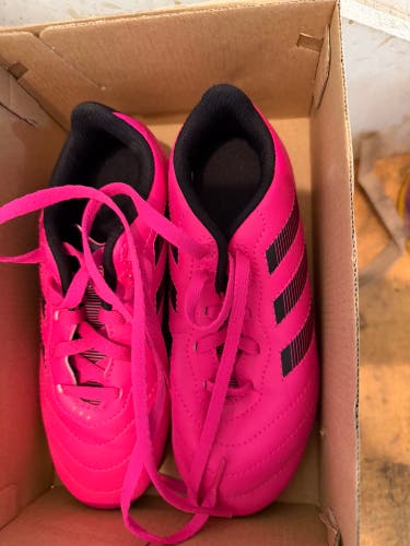 Girls Adidas cleats Goletto pink
