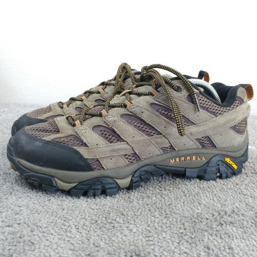 Merrell Moab 2 Vent Mens Size 10 Hiking Shoes Trail Sneakers Brown J06011 Low