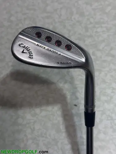 Callaway Mack Daddy 4 56/10 S Grind Sand Wedge Dynamic Gold Steel Right Hand