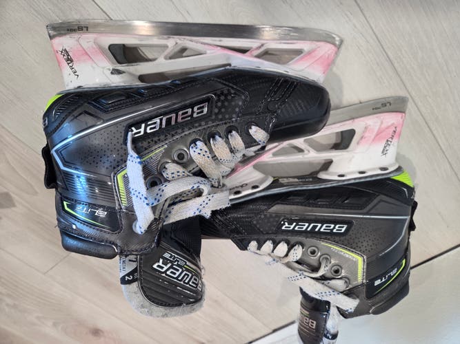 Bauer Elite Hockey Goalie Skates 7 (Used)