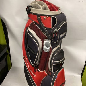 Used Datrek BUDWEISER 14 SLOT BAG Mens Cart Bag Red 11851-S000039067