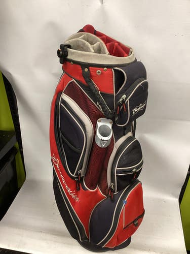 Used Datrek BUDWEISER 14 SLOT BAG Mens Cart Bag Red 11851-S000039067