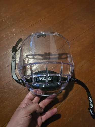 Bauer (Used)full facial protector bubble mask.