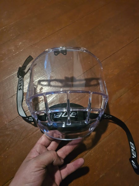 Bauer (Used)full facial protector bubble mask.