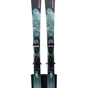 2025 Nordica Wild Belle DC 84 Skis (144cm) w/ Marker TP2 Light 11 FDT System Bindings