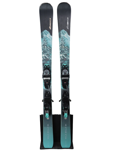 2025 Nordica Wild Belle DC 84 Skis (144cm) w/ Marker TP2 Light 11 FDT System Bindings