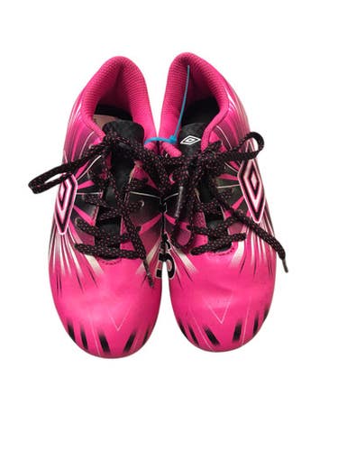 Used Umbro Soccer Cleats Pink Youth 13.0 11706-S000365515