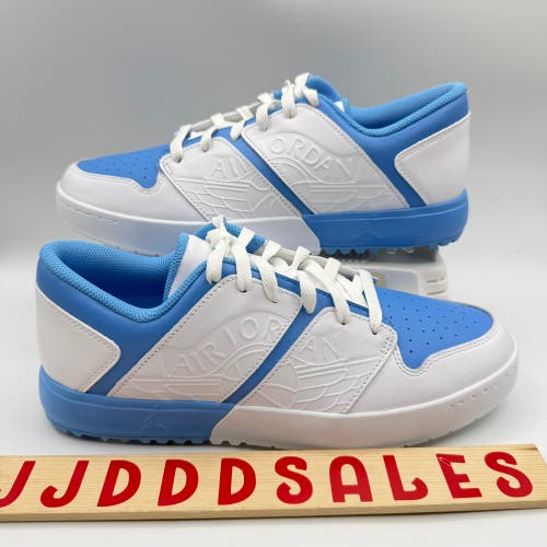 Nike Air Jordan NU Retro 1 Low G Golf UNC White-Univ Blue FZ4153-101 Men’s Sz 9
New Without Box