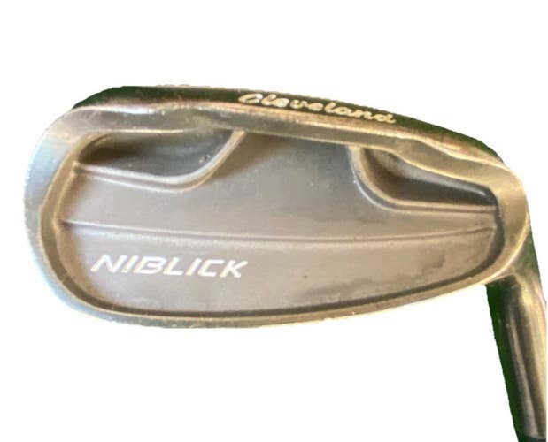 Cleveland Niblick P Chipper Wedge 42* RH Steel Shaft 35" Nice Jumbo Lamkin Grip