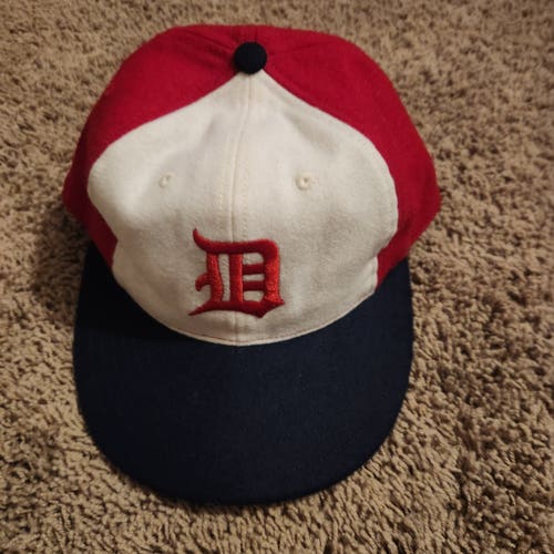 Ebbets Field Flannels Denver Bears 1983 MADE IN USA Baseball Cap NEW Adult Unisex 7 1/2