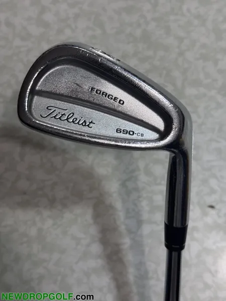 Titleist 690.CB Forged Single 8 Iron Steel Stiff Flex Right Hand 36.5in