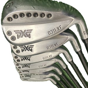 PXG 0311 XF Gen2 Iron Set 5-PW,GW RH Men's MMT 60-A Senior Graphite Jumbo Grips