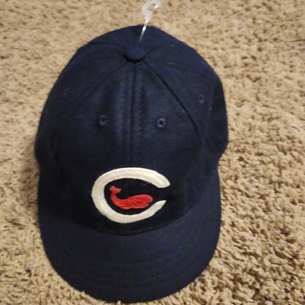 Ebbets Field Flannels Vintage Chicago Whales 1915 MADE IN USA Baseball Cap 100% wool