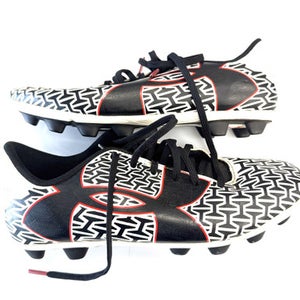 Used Under Armour Soccer Cleats Black Junior 04 11860-S000299528