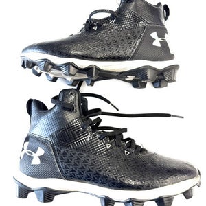 Used Under Armour Jr FB Cleats Black Junior 05 11860-S000299530
