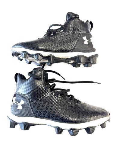Used Under Armour Jr FB Cleats Black Junior 05 11860-S000299530