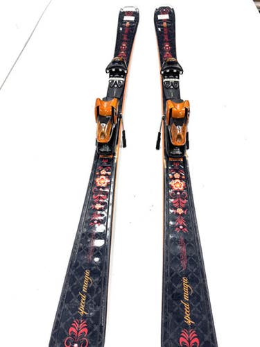Used Elan SPEED MAGIC Womens DH Ski/Binding Black 160 cm 11860-S000299522