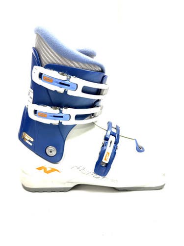 Used Nordica GPT3 Girls DH Ski Boot White 235 MP - J05.5 - W06.5 11860-S000299519