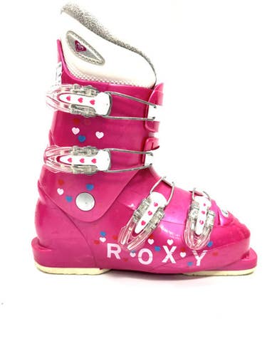 Used Roxy ROXY Girls DH Ski Boot Pink 235 MP - J05.5 - W06.5 11860-S000299518