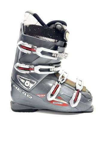 Used Head EDGE TM Mens DH Ski Boot Grey 295 MP - M11.5 11860-S000299515