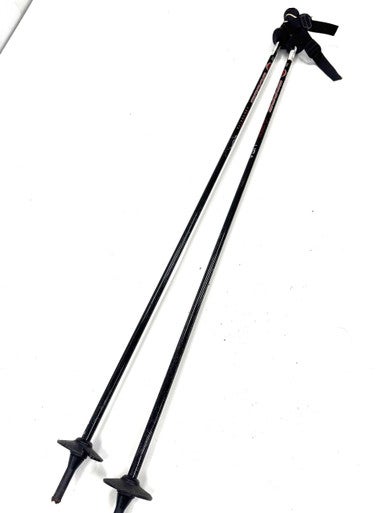 Used Goode G-MAX COMPOSITE Mens DH Ski Pole Black 120 cm / 48 in 11860-S000299512