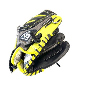 Used Louisville Slugger DIVA RH Throw Fastpitch Gloves Black 10 1/2" 11860-C000299498