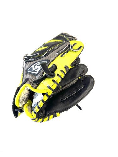 Used Louisville Slugger DIVA RH Throw Fastpitch Gloves Black 10 1/2" 11860-C000299498