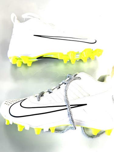 Used Nike LAX Cleats Mens White Senior 7 11860-C000299494